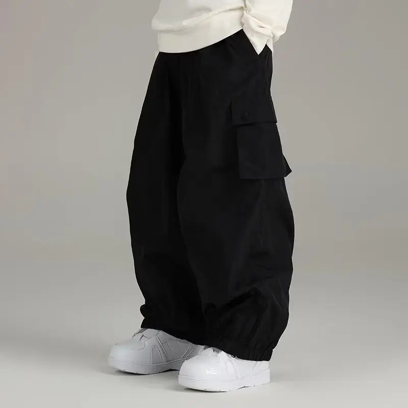KOOPER™ 2025 Baggy Wide-Leg Harem Pants – High Street Casual Sport Overalls