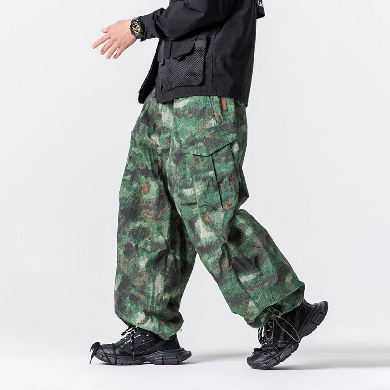 KOOPER™ Spring/Summer Camo Outdoor Work Pants – Quick-Dry Loose Fit Trousers