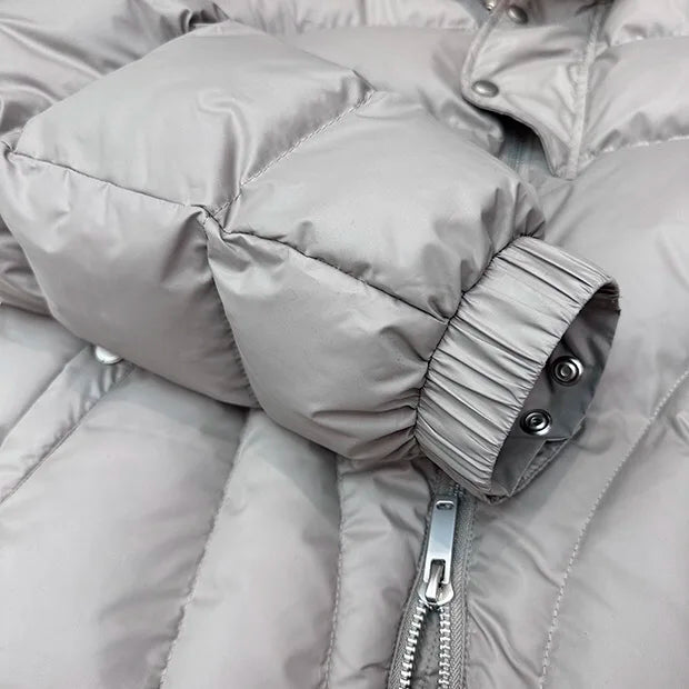KOOPER™ Winter Hooded Down Jacket – Thick Warm Streetwear for Cold Days