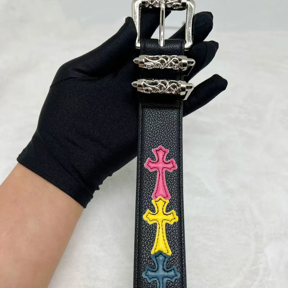 KOOPER™ Lychee Pattern Colorful Belt – Unisex Artistic Youth Spring/Summer Accessory