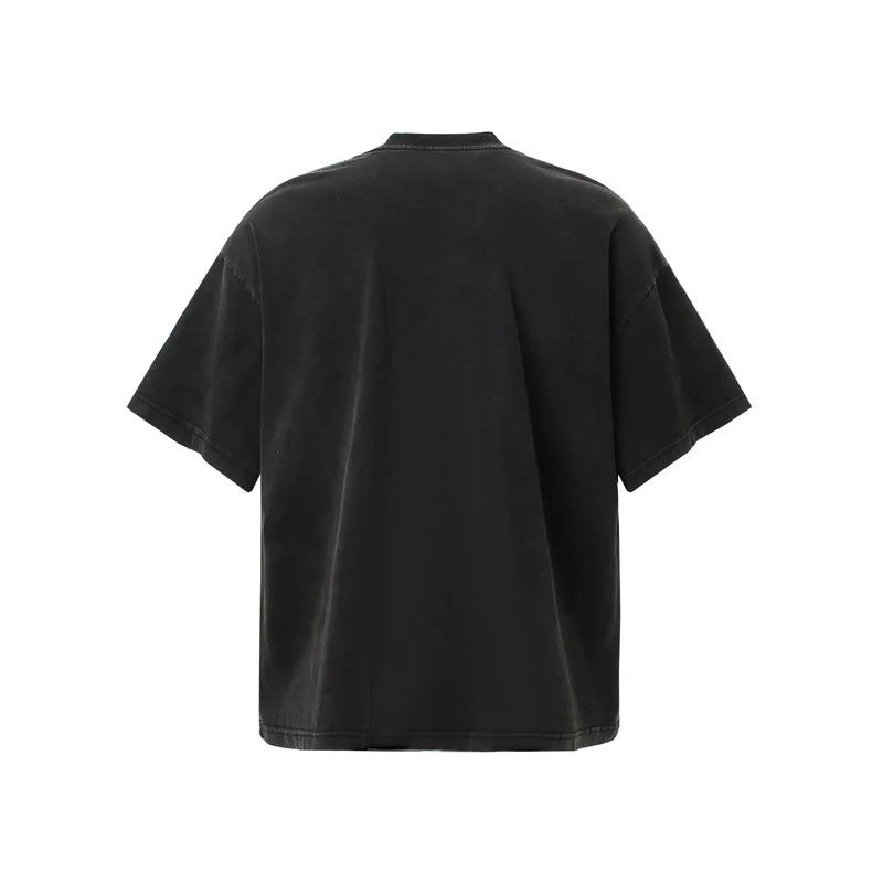 KOOPER™ Graffiti Painted Tee – High Street Hip Hop Summer Streetwear