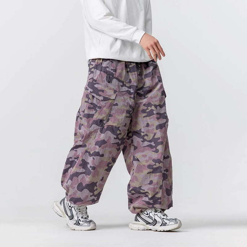 KOOPER™ Spring/Summer Camo Outdoor Work Pants – Quick-Dry Loose Fit Trousers