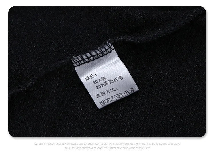 KOOPER™ 2025 Travel Vibe Sweater – Autumn/Winter Men’s Streetwear