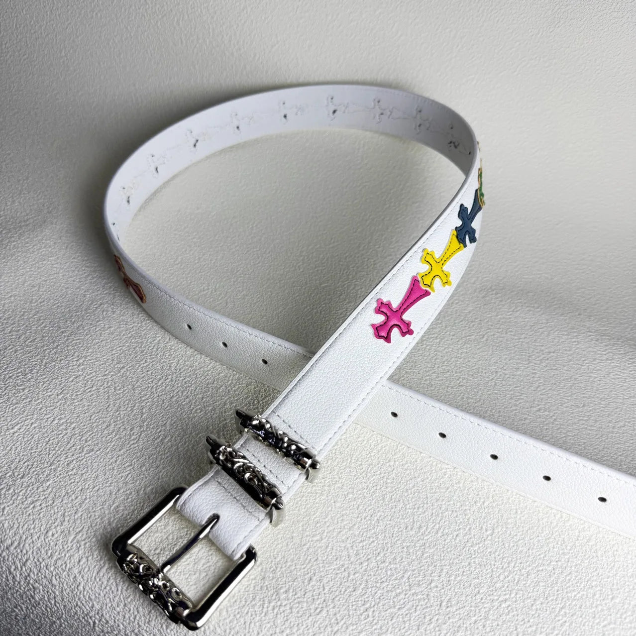KOOPER™ Lychee Pattern Colorful Belt – Unisex Artistic Youth Spring/Summer Accessory