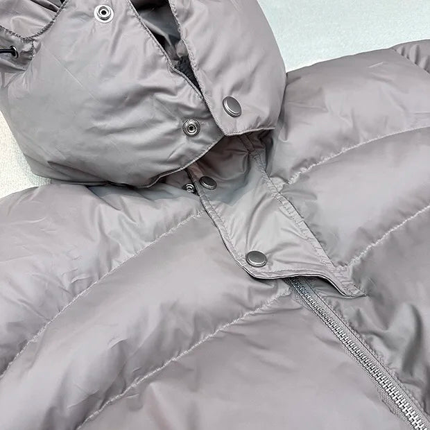 KOOPER™ Winter Hooded Down Jacket – Thick Warm Streetwear for Cold Days