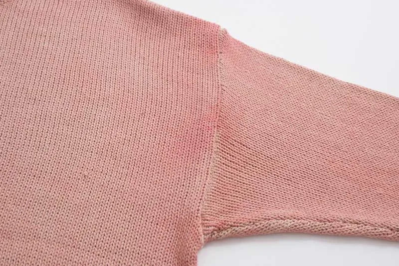 KOOPER™ Vintage Ripped Knit Sweater – High Street Y2K Distressed Pullover