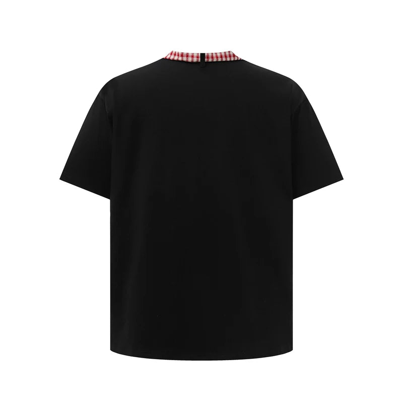 KOOPER™ Loose Black Streetwear T-Shirt – Unisex Urban Style