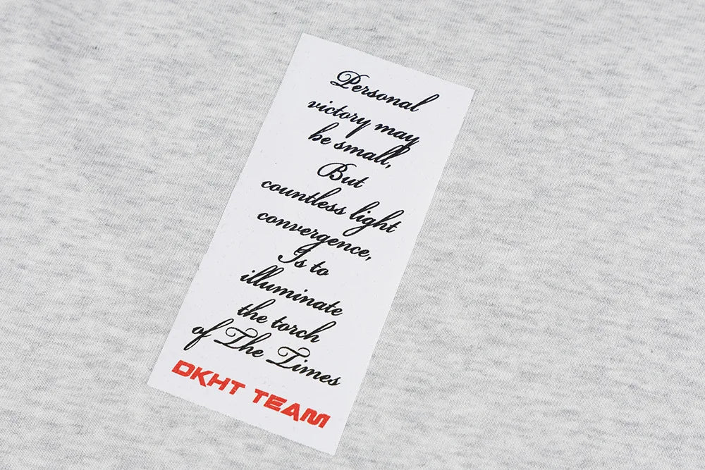KOOPER™ Y2K Vibe Solid Tee – High Street Hip Hop Loose-Fit T-Shirt