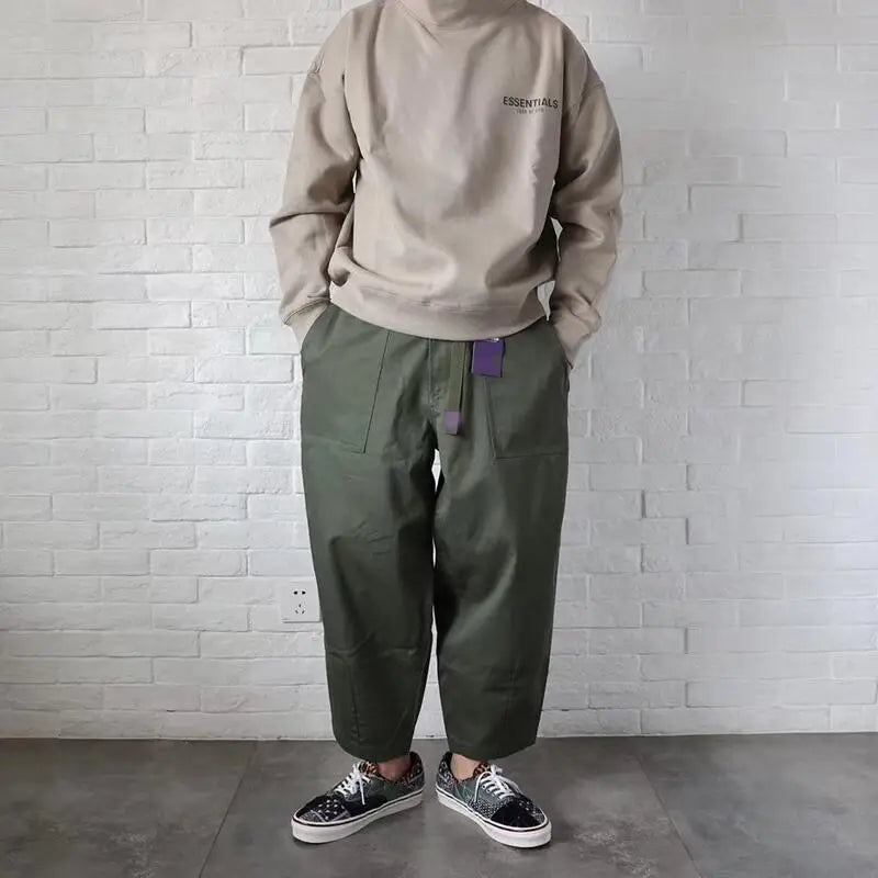 KOOPER™ Purple Label Anti-Tear Wide Leg Pants – Japanese Loose Fit Streetwear