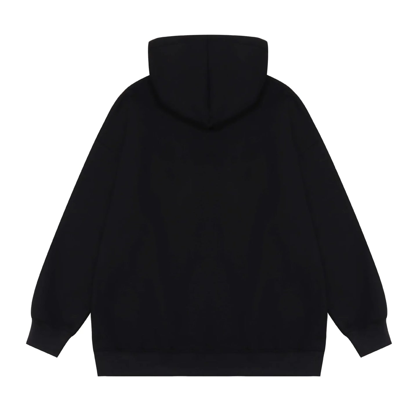 KOOPER™ Phantom Print Loose Fit Hoodie – High Street Hip Hop Style
