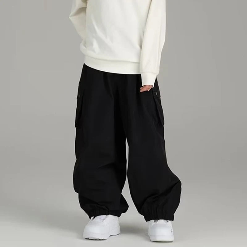 KOOPER™ 2025 Baggy Wide-Leg Harem Pants – High Street Casual Sport Overalls