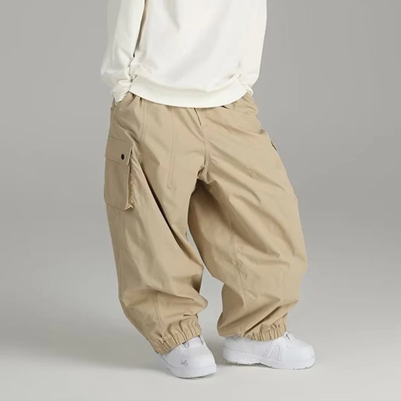 KOOPER™ 2025 Baggy Wide-Leg Harem Pants – High Street Casual Sport Overalls