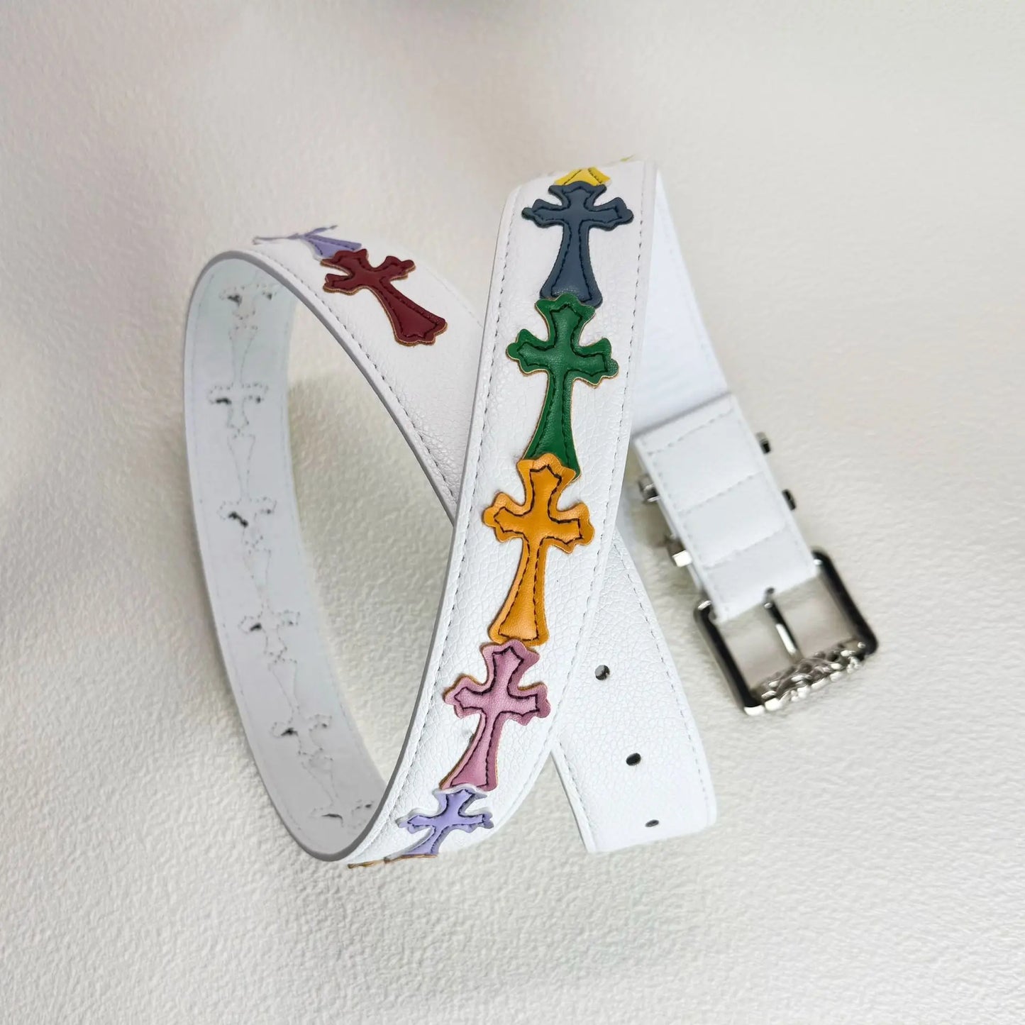KOOPER™ Lychee Pattern Colorful Belt – Unisex Artistic Youth Spring/Summer Accessory