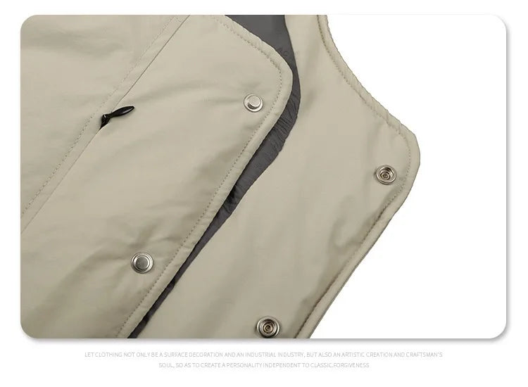 KOOPER™ Puffer Down Vest – Thick Autumn/Winter Streetwear Layer