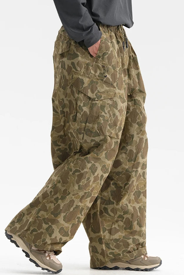 KOOPER™ Spring/Summer Camo Outdoor Work Pants – Quick-Dry Loose Fit Trousers