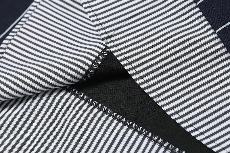 KOOPER™ Spring Casual Baseball Stripe Sweatshirt – Oversized Streetwear Pullover