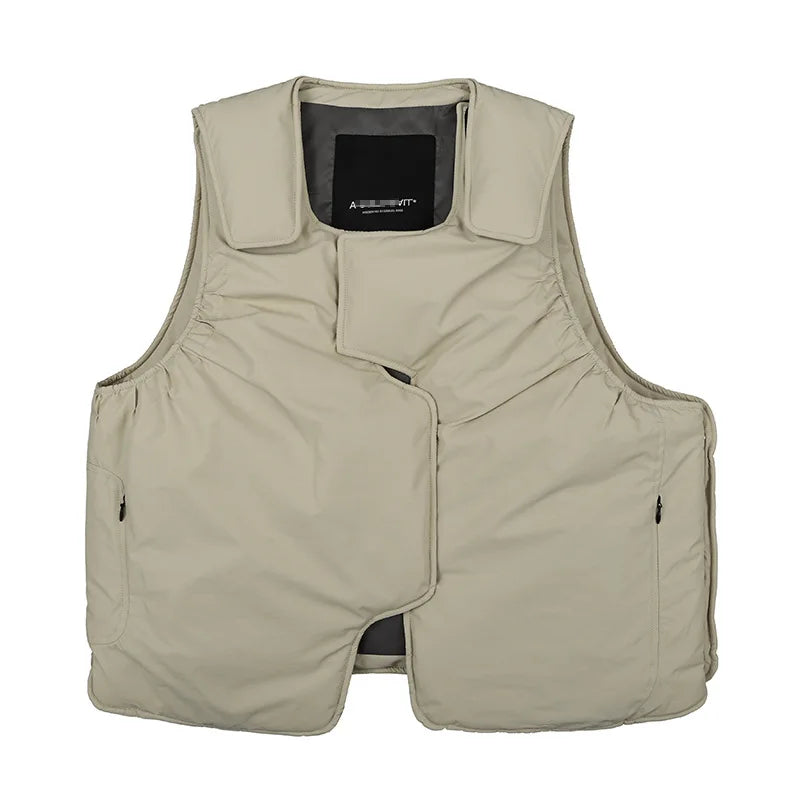 KOOPER™ Puffer Down Vest – Thick Autumn/Winter Streetwear Layer