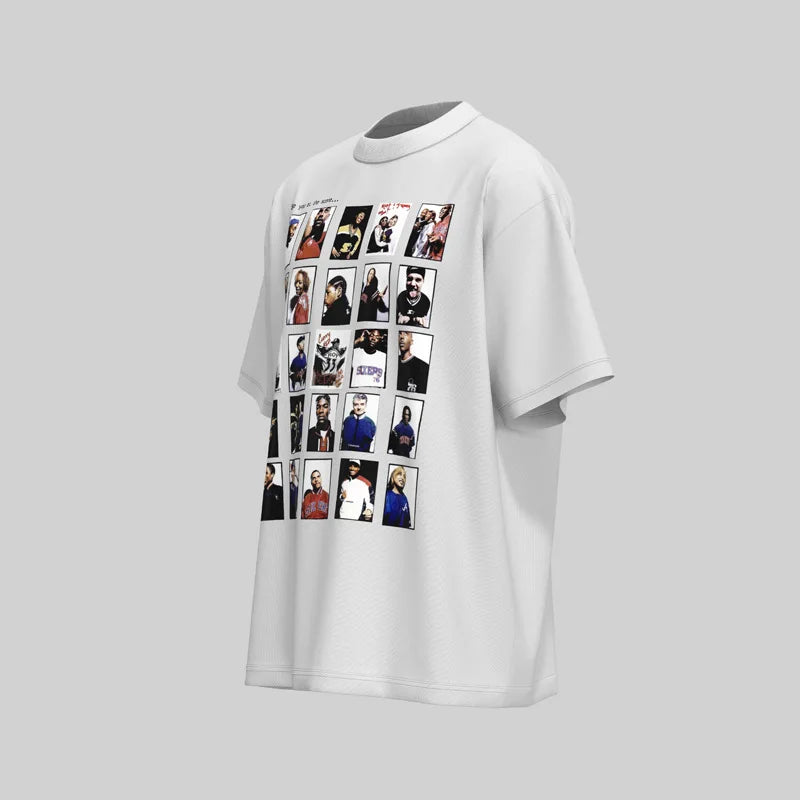KOOPER™ Y2K Painted Graphic Tee – High Street Loose-Fit Summer Streetwear