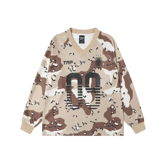 KOOPER™ North Boundary Long Sleeve Camo Tee – Spring Streetwear Essential