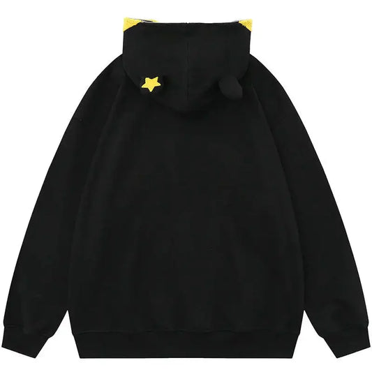 KOOPER™ European Style Embroidered Zip Hoodie – Trendy Women’s Casual Wear