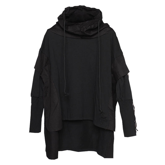 KOOPER™ Dark Wizard Hoodie – Gothic Oversized Batwing Streetwear Cloak
