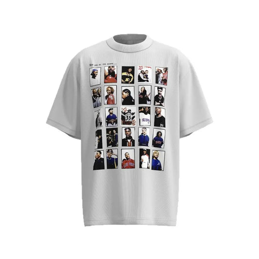 KOOPER™ Y2K Painted Graphic Tee – High Street Loose-Fit Summer Streetwear