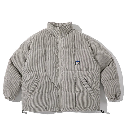 KOOPER™ Japanese Retro Corduroy Jacket – Warm Loose Fit Stand Collar