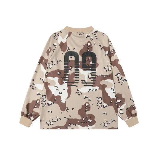KOOPER™ North Boundary Long Sleeve Camo Tee – Spring Streetwear Essential