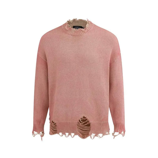 KOOPER™ Vintage Ripped Knit Sweater – High Street Y2K Distressed Pullover