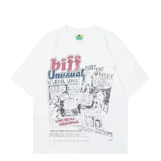 KOOPER™ Oversized Cartoon Graphic Tee – Classic Streetwear